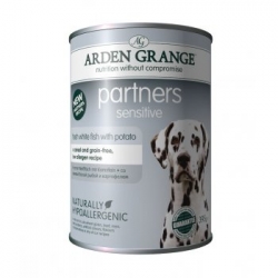 Arden Grange Partners Sensitive Fish and Potato 395g can